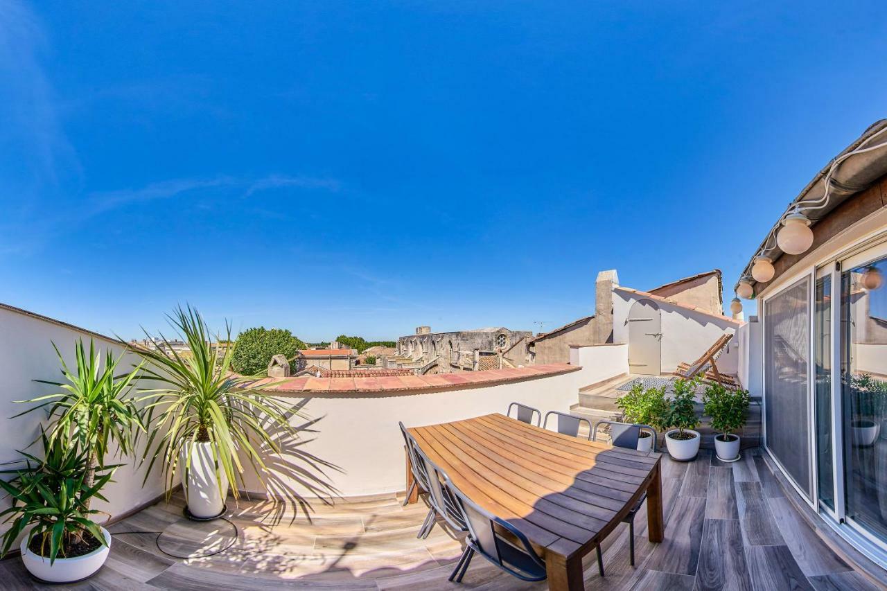 Truchet Penthouse Lejlighed Arles Eksteriør billede